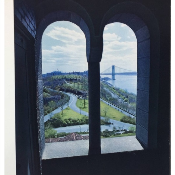 ! 1 Page/2 sides from VTG 1951 Photo Book, Model with Shoe, View of Hudson River - Picture 4 of 4